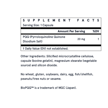 PQQ - 20mg
